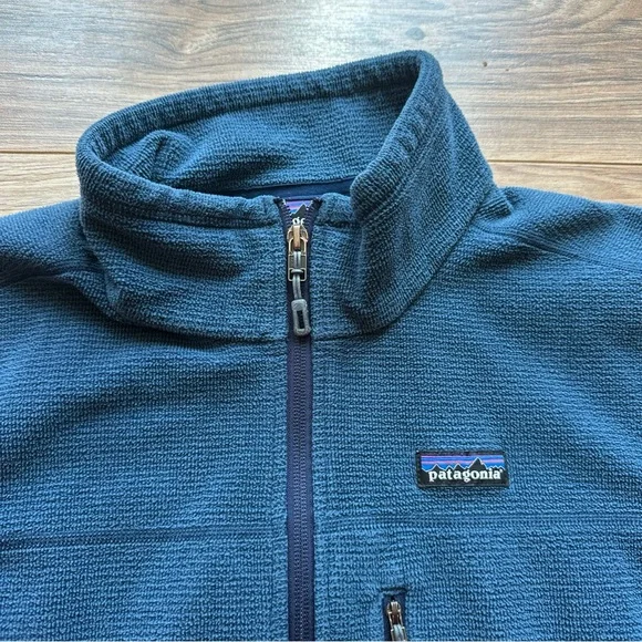 Patagonia Men's Better Sweater Full Zip Fleece JacketXL Navy Steel Blue